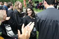 The senior class speaker, as voted by her peers, was Natalie Bamdad '11.