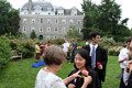 In keeping with a treasured tradition, each graduating senior receives a rose from the Dean Bond Rose Garden.