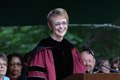 'Swarthmore passion, it seems to me, is always the incredible combination of your heart's gladness and the world's great need,' said President Rebecca Chopp in her address to the graduates.