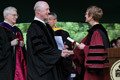 President Chopp bestowed upon publisher and philanthropist David Bradley '75 the degree of Doctor of Humane Letters.