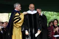 President Chopp bestowed upon entrepreneur and educator Iqbal Quadir '81 the degree of Doctor of Humane Letters.