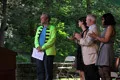 Nemo Swift '11 addressed his classmates at Last Collection.