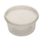 Plastic container and lid