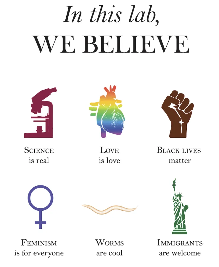in this lab, we believe (philosophy) graphic