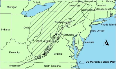 Marcellus Shale Map