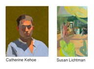 Paintings from Catherine Kehoe and Susan Lichtman exhibition