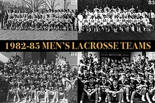 1982-85 men's lacrosse team pics