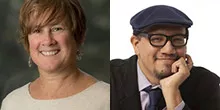 Jennifer Bradley and Edwin Mayorga
