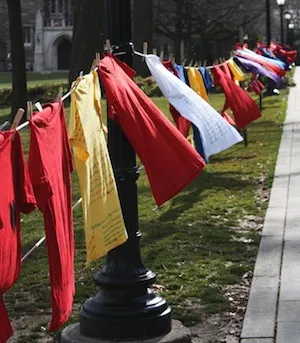 Clothesline Project