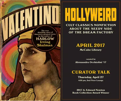 Hollyweird poster by Susan Dreher, visual resources and initiatives librarian