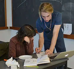 David Holmgren '18 and Sarah Parks '19