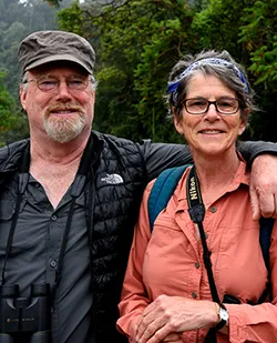Bill Webe and Amy Vedder
