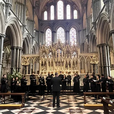 Garnet Singers perform at the Cathedral’s lunchtime recital series