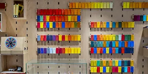 Library Color Room wall