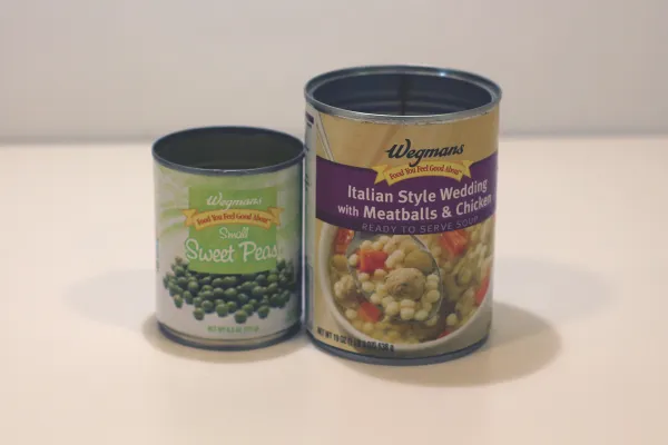 Soup and Veggie Cans