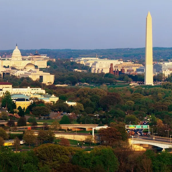 washington, dc skyline
