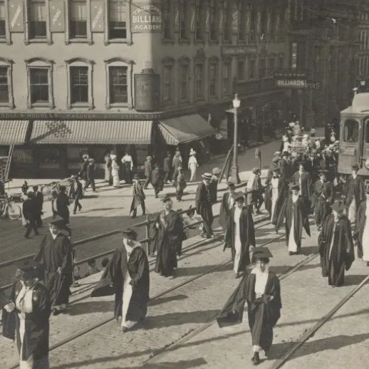 Suffrage parade, Syracuse, NY ca. 1914-1920