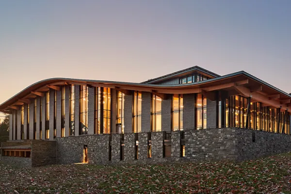 Dining Center in early evening