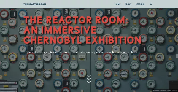 Reactor Room digital installation home page