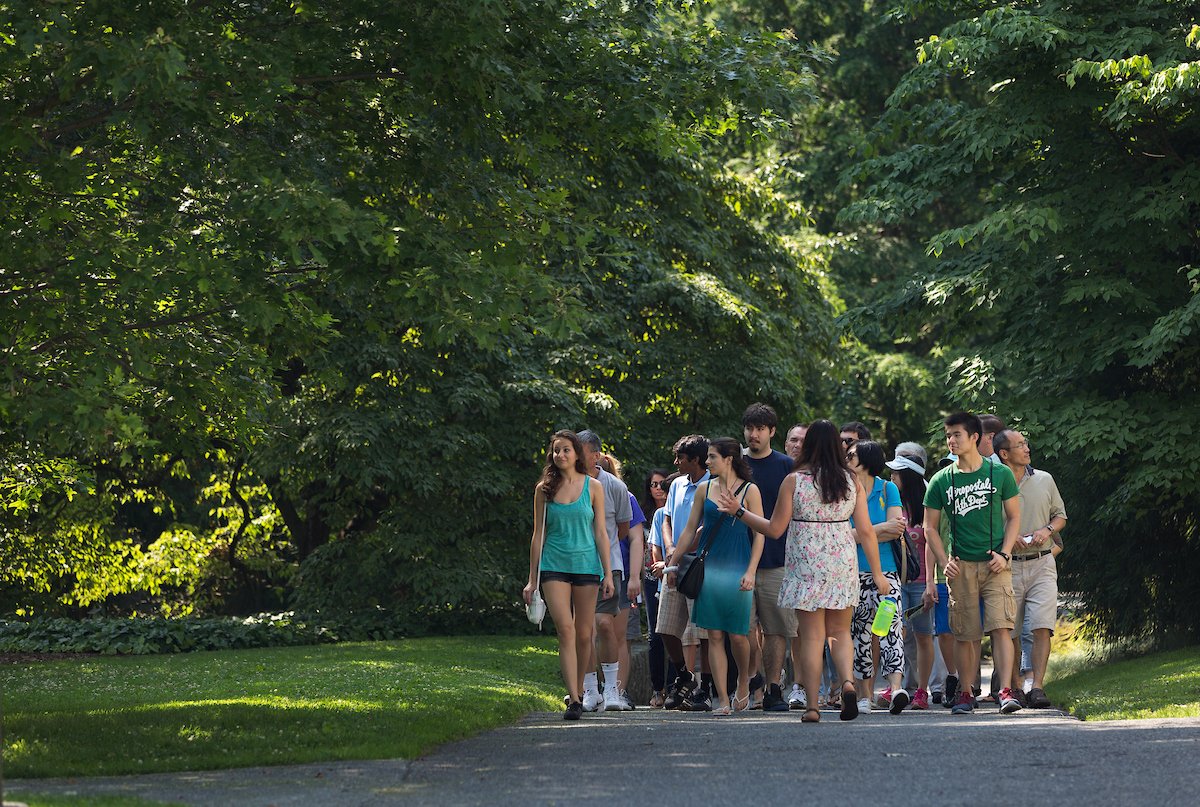swarthmore college campus visit