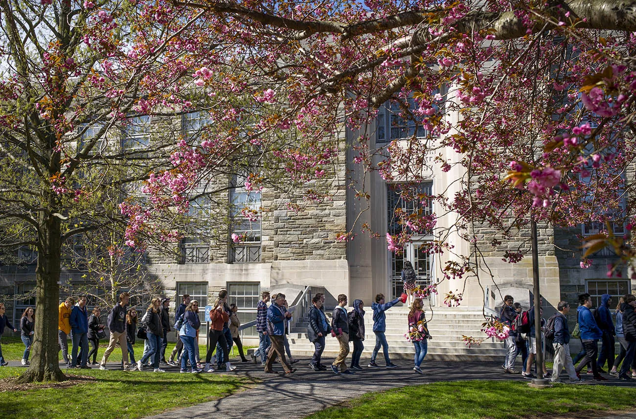 admissions tour