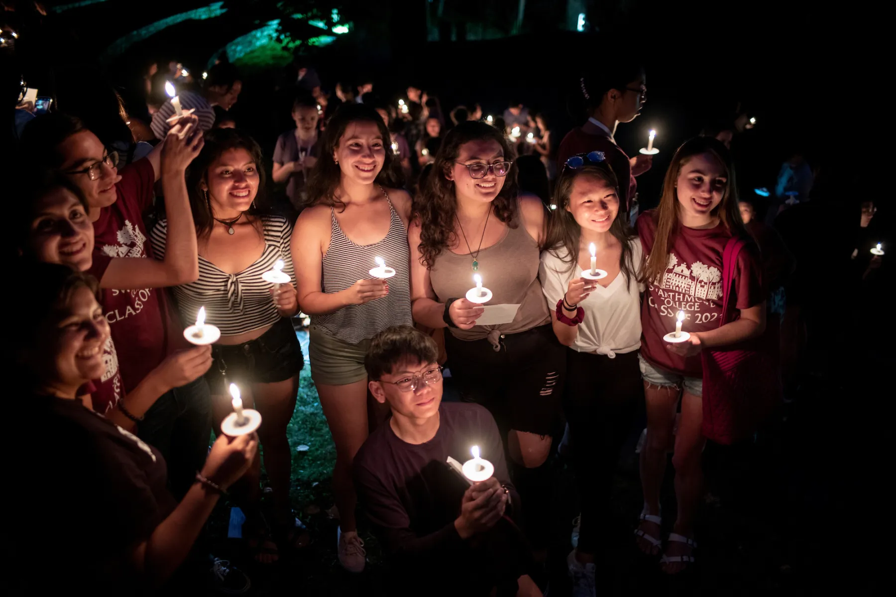 First Collection for the class of 2023 in the Scott Amphitheater
