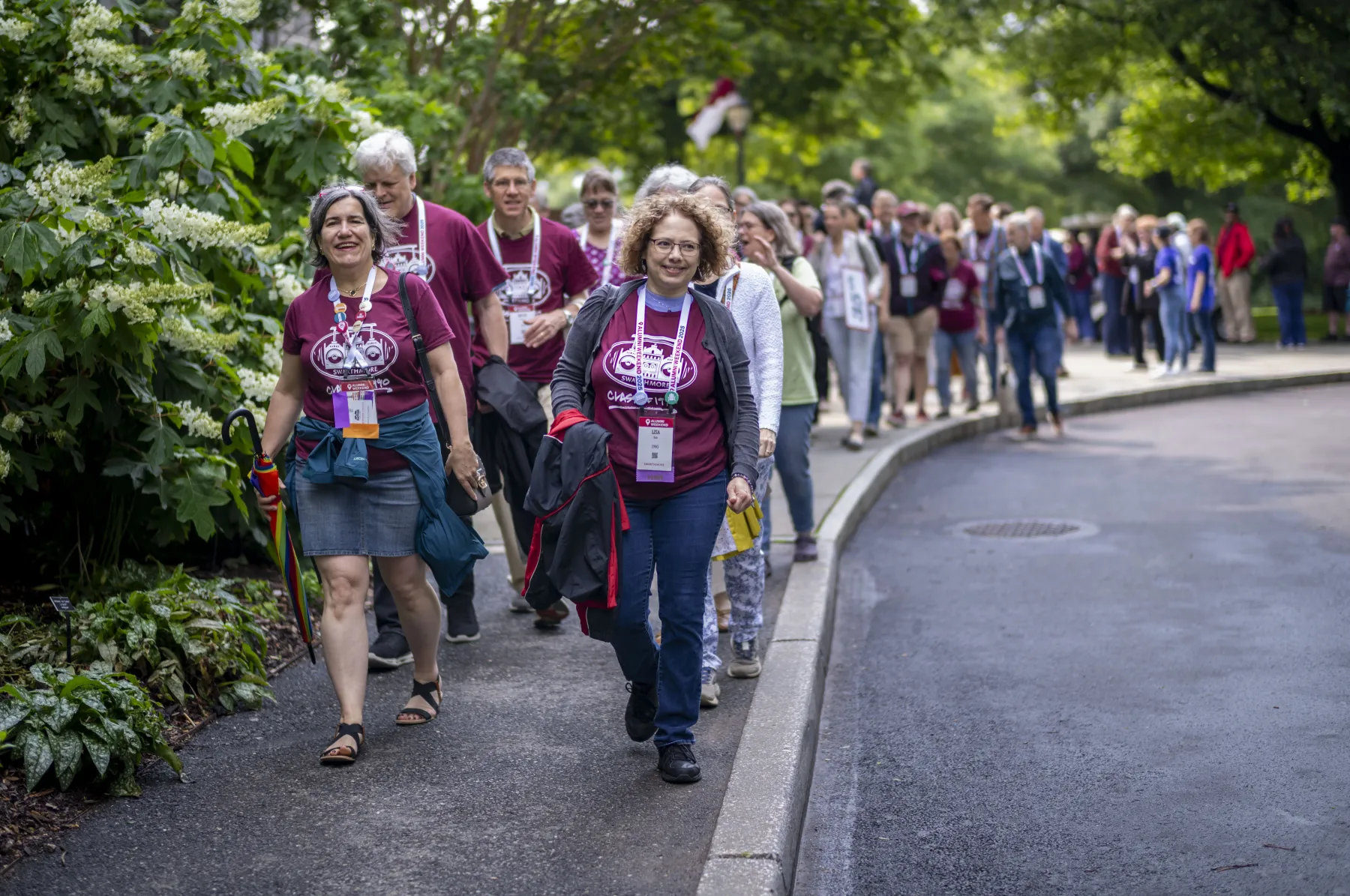 Parade of Classes making their way to Alumni Weekend 2026 Collection