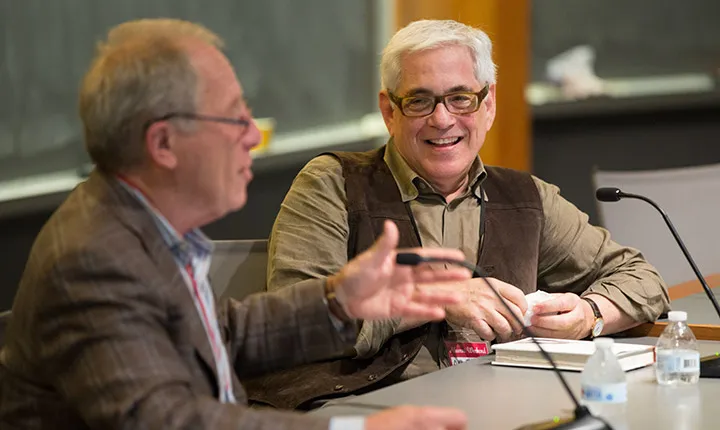 Thomas Laqueur '67, H'14 and Alexander Nehamas '67