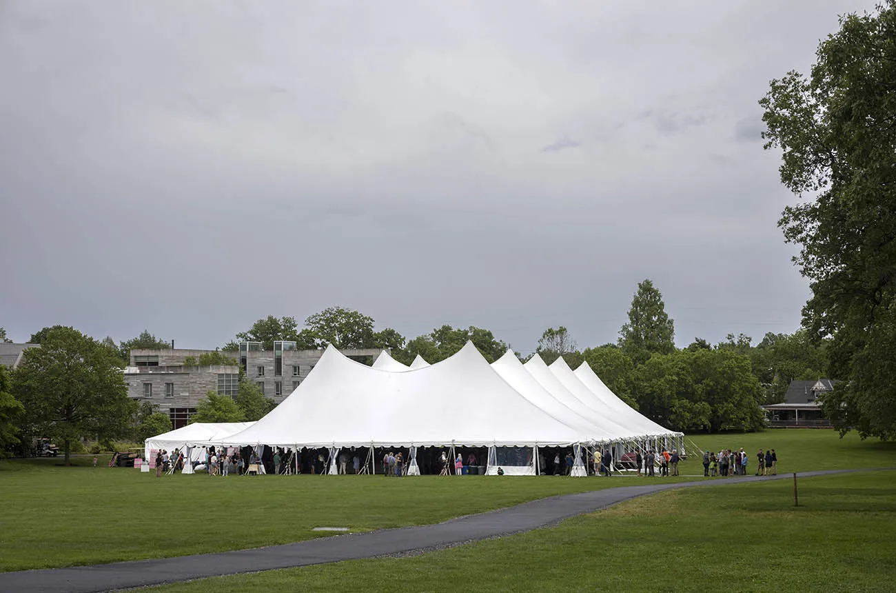 alumni tent