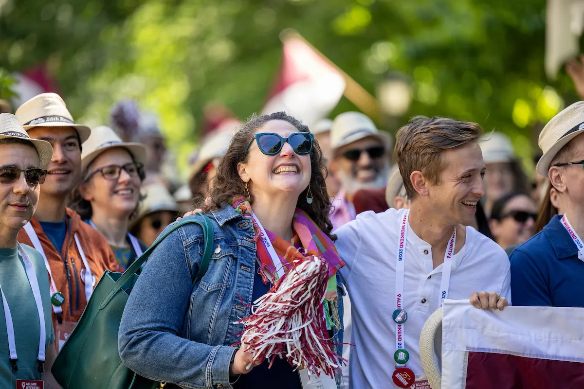Alumni during the annual Parade of Classes 