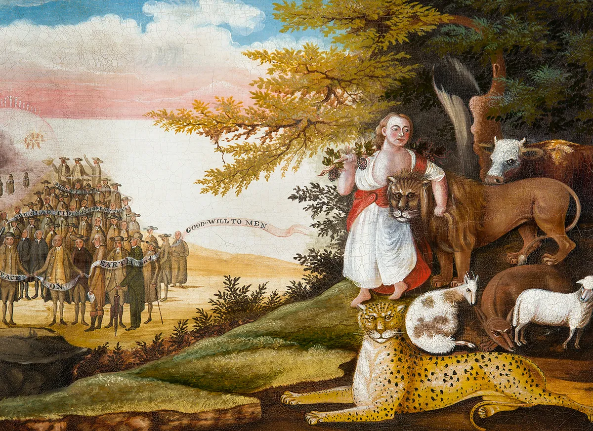 Peaceable Kingdom by Edward Hicks
