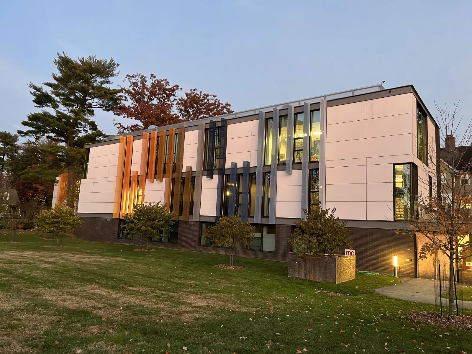 Whittier Hall exterior.