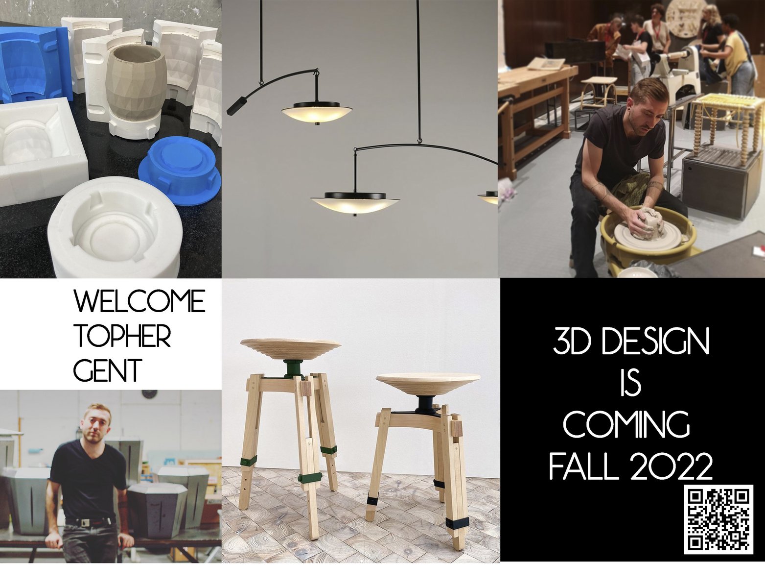 Fall 2022 3D Design courses