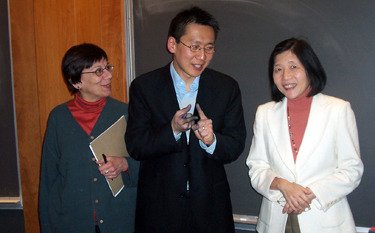 Professors Jeanne Marecek, Moon-Ho Jung, and Lillian Li 