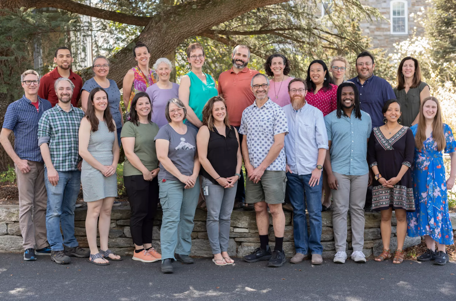 biology department group photo
