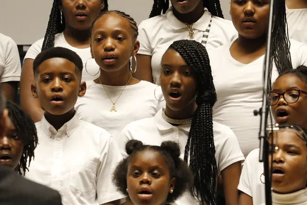 The Festival Choir signing July 2019