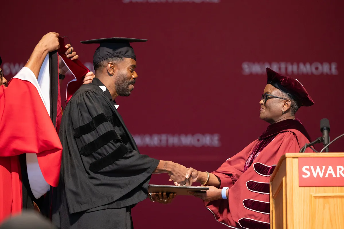Colman domingo receives diploma