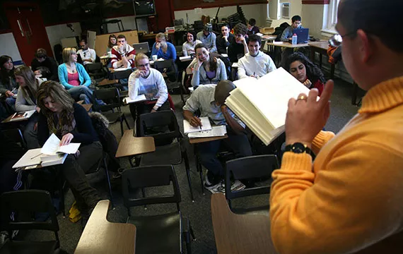 Classroom photograph