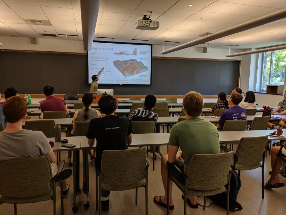 lunchtime research talk photo