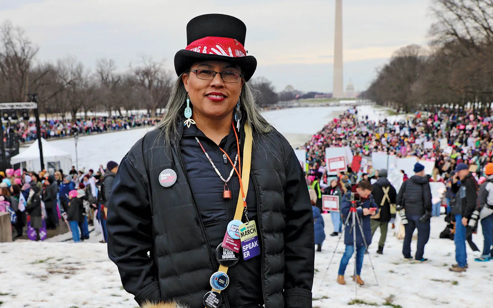 protester in DC
