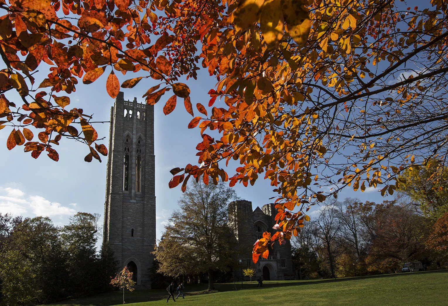 Swarthmore College in the Fall