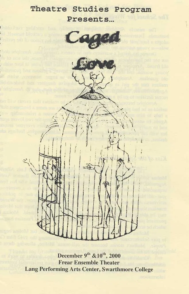 Directing I: Night of Scenes '00 (Caged Love)