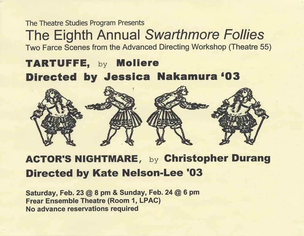 The Eighth Annual Swarthmore Follies