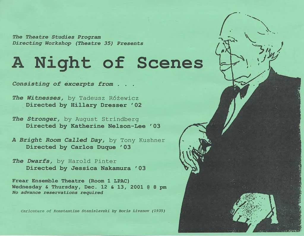 Directing I: Night of Scenes '01