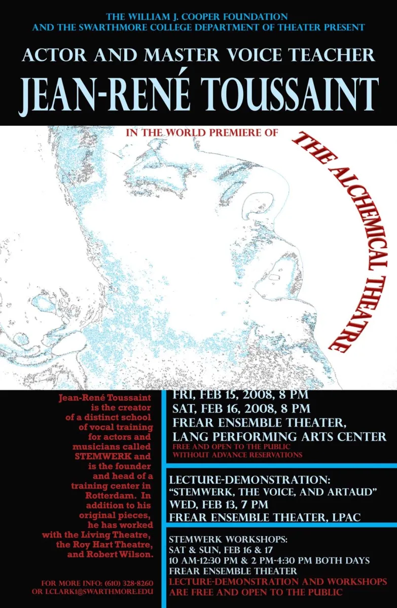 Jean-Rene Toussaint/ The Alchemical Theater