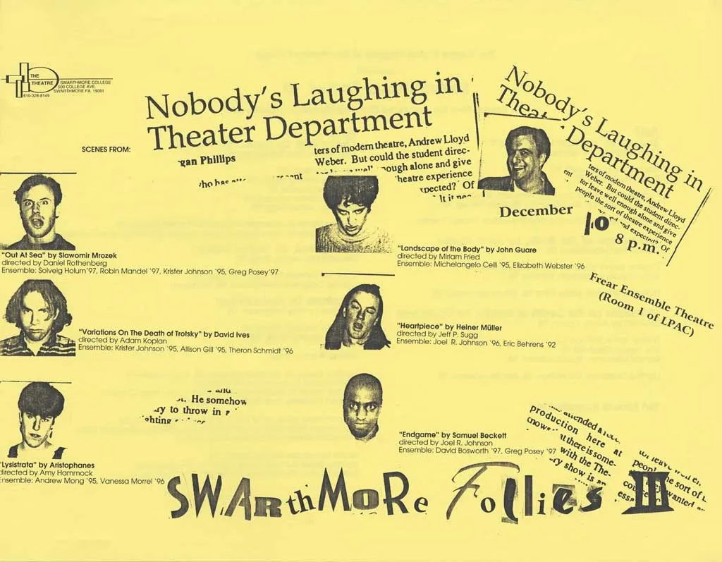 The Third Annual Swarthmore Follies