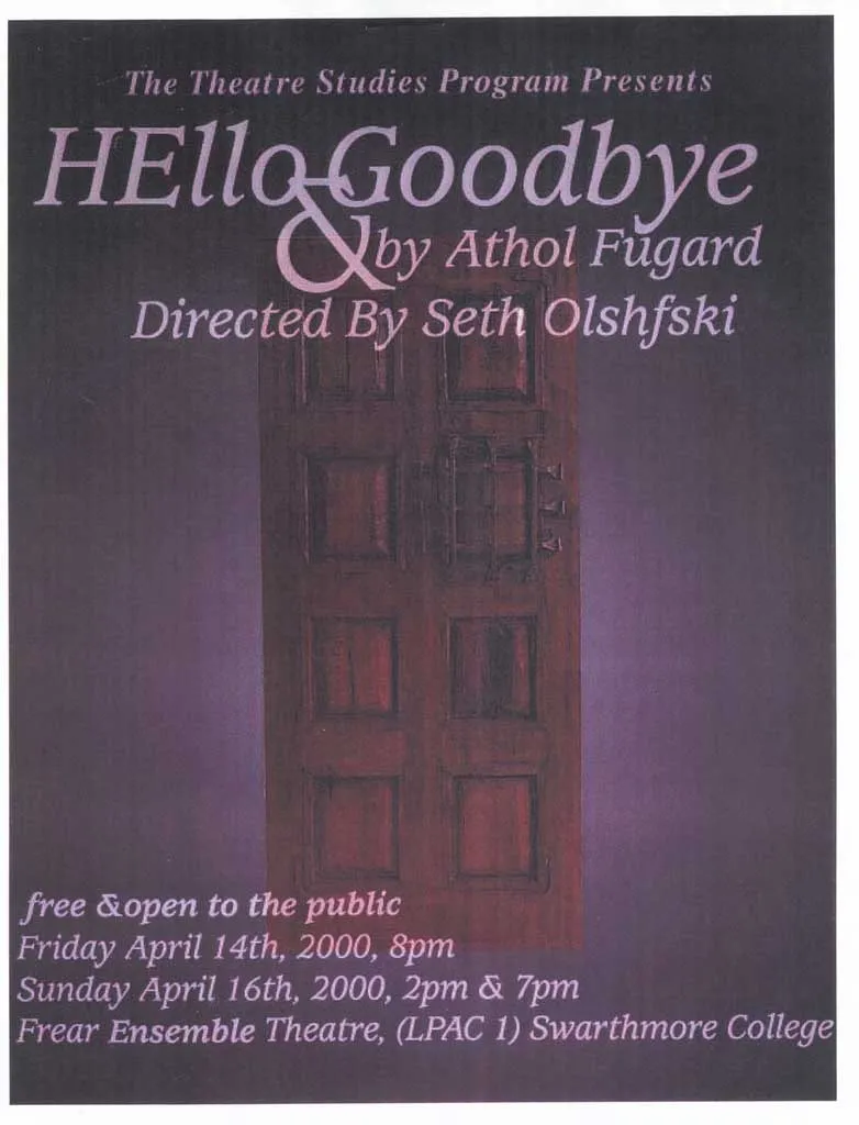 Hello & Goodbye