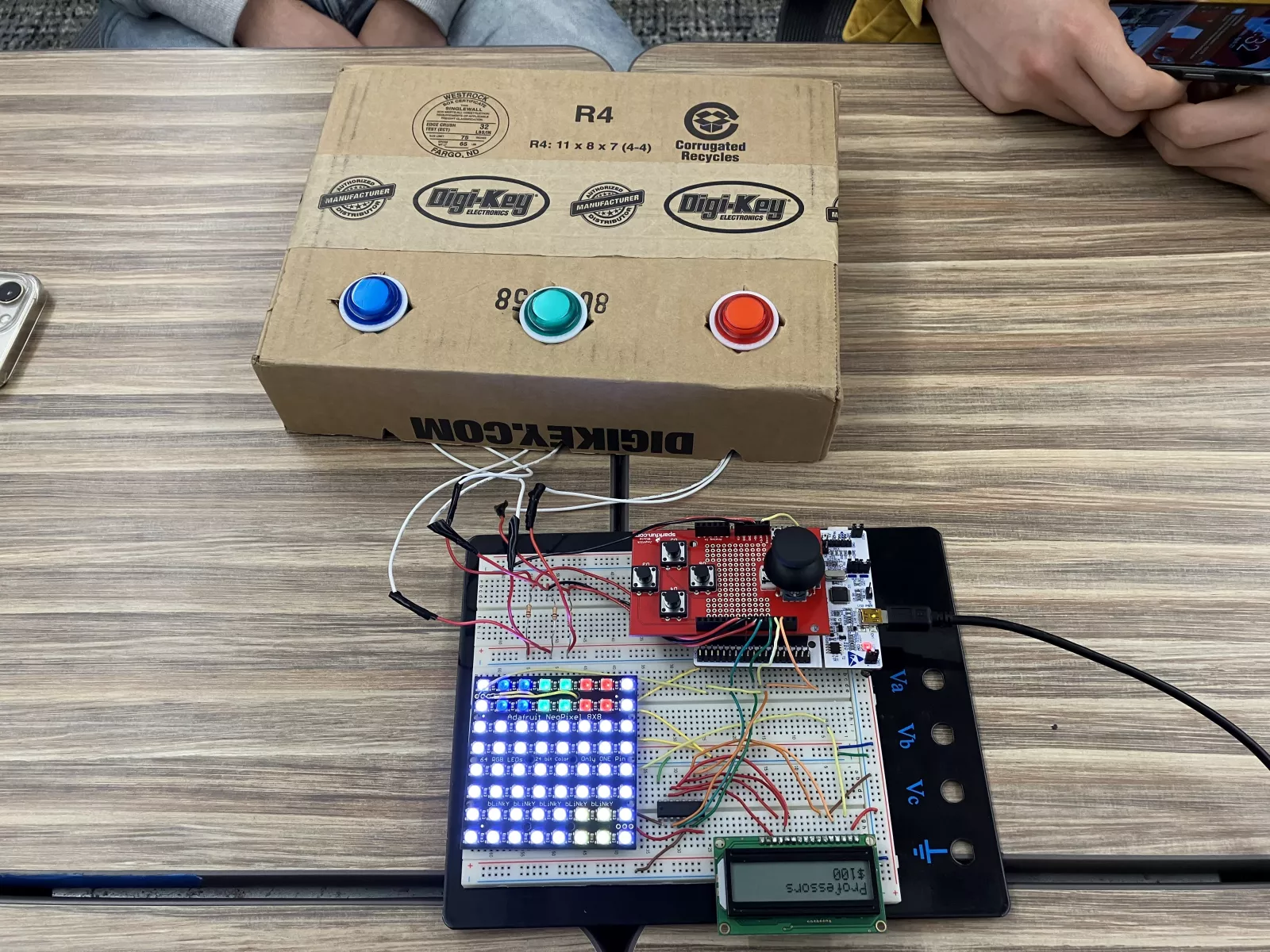 A portable Jeopardy! game