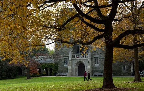Fall Image From Parrish Beach Looking at Tarble