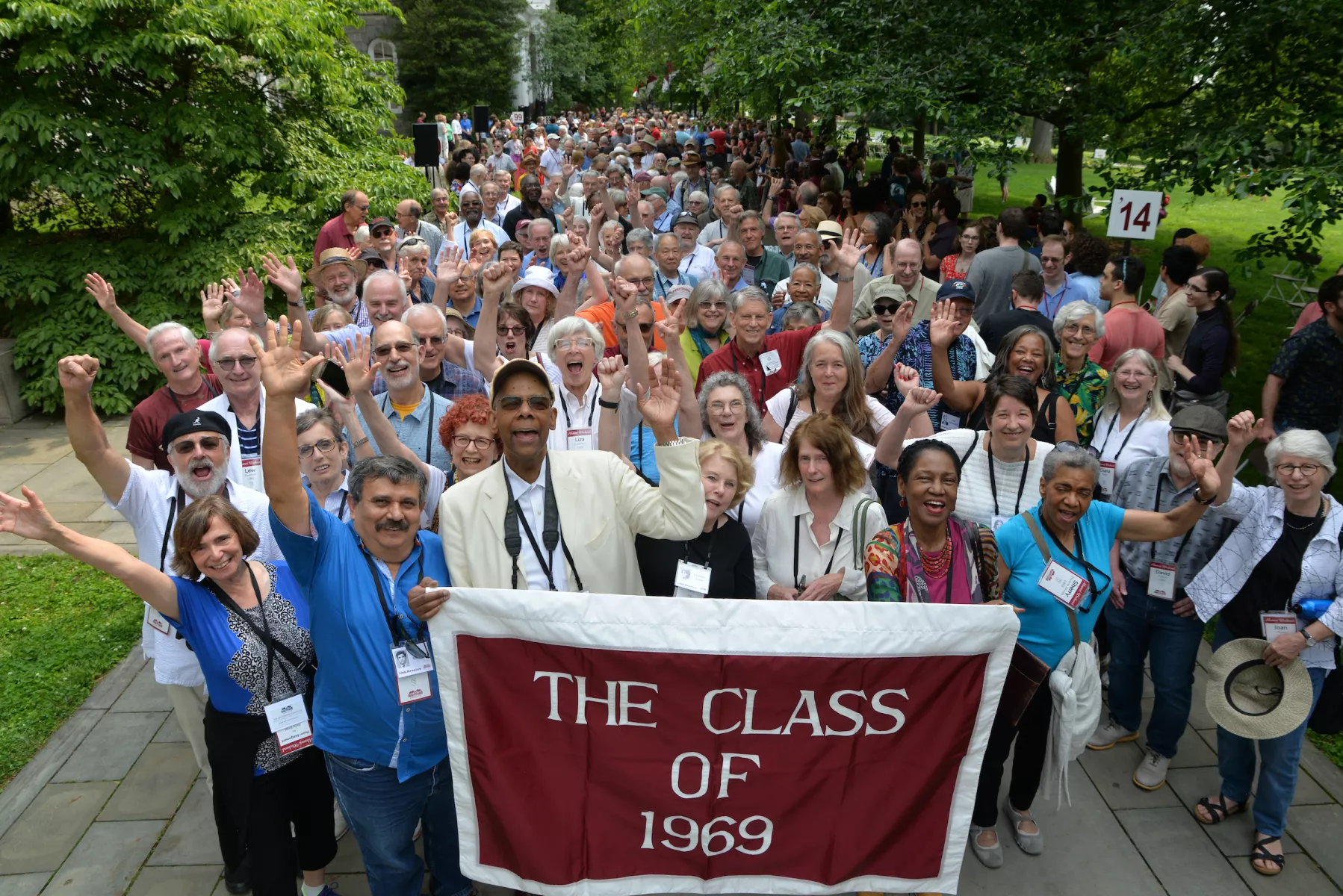 group photo class of 1969 garnet weekend